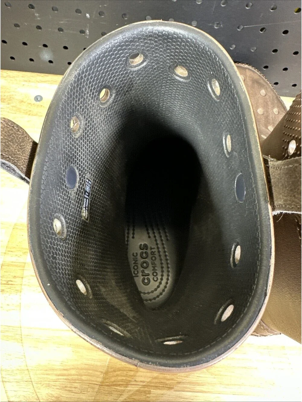 Huckberry x Crocs Classic Western Boot Brown Size M 12